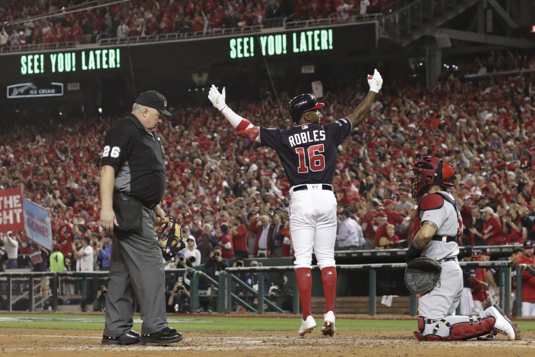 APTOPIX NLCS Cardinals Nationals Baseball